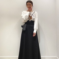 ミスティック　9WAY ジャンパースカート　ロングスカート　キャミワンピ　黒の画像