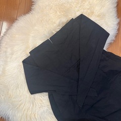 ミスティック　9WAY ジャンパースカート　ロングスカート　キャミワンピ　黒の画像