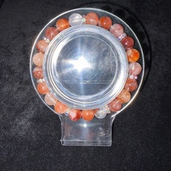 赤水晶8mmブレスレット☪️16cmの画像