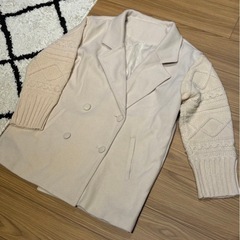 激安！GRL アームニットコート　Rちゃん着用の画像