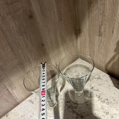 グラス2つの画像