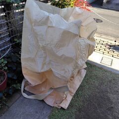 フレコンバック　1枚　ゴミ袋　8枚(どちらも未使用)の画像