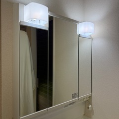 TOTO 洗面化粧台 Vシリーズ 750幅 三面鏡 ミラーキャビ...