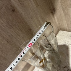 スヌーピーのグラス2つの画像