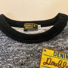 【新品未使用】ミキハウス　トレーナー　100サイズ　綿100%の画像