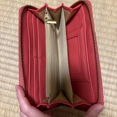 ワンコイン❣️未使用❣️レトロ花柄💗長財布の画像