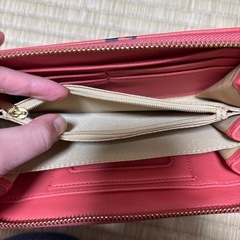 ワンコイン❣️未使用❣️レトロ花柄💗長財布の画像