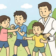 子どもたちのための護身術教室「健やかに過ごしてほしい！」の画像