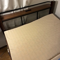 ⭐️シングルベッド⭐️高さ調整可能‼️ベッド下収納❗️の画像