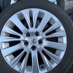 倉庫整理の為限定格安出品‼️20系ヴェルファイア後期　18インチ純正ホイール　純正ナット付の画像
