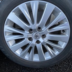 倉庫整理の為限定格安出品‼️20系ヴェルファイア後期　18インチ純正ホイール　純正ナット付の画像