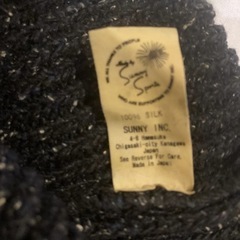 帽子　絹100%の画像