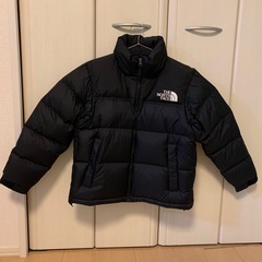 THE NORTH FACE ブラック ダウンジャケットの画像