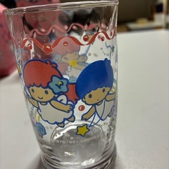 リトルツインスター　キキララ　グラス２個セットの画像