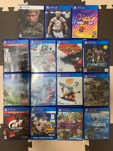 PS4 PS5ソフトまとめ