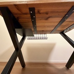 【KANADEMONO(かなでもの)  杉無垢材ヴィンテージスタイル×Black steel の画像