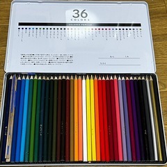 ジャンク★未使用★色鉛筆セット 36色の画像