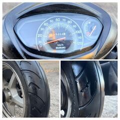 エンジンはとても良いです。スズキ（アドレス）125。バッテリーは新品です。シートカバーも新品です。フロントディスクブレーキ。サイドスタンド付き。走行距離15,204キロ。 ◆安い価格で安心して乗れる良いバイクを提供しています。の画像