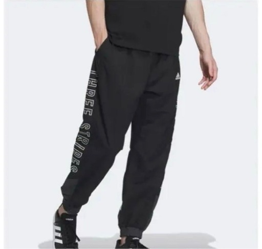 新品 アディダス ウーブンジャケットパンツ セットアップ 黒