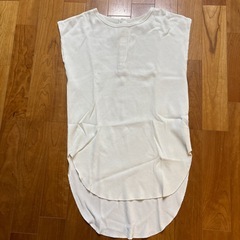 ★白パンツ5枚セット+ワッフル地チュニック★の画像