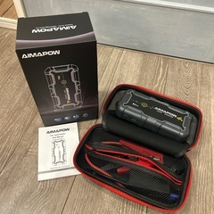 ジャンプスターター　モバイルバッテリー　車　の画像