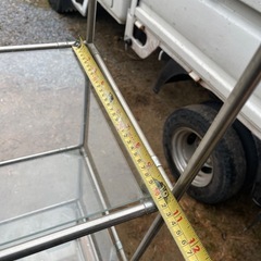 ガラスディスプレイ棚の画像