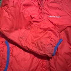 mont-bellアウターリバーシブル100〜110cmくらいの画像