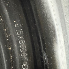 TOYOTA純正スチールホイール　
15インチの画像