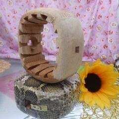 29.800円　盛嶋開鐘チーガ　沖縄三線専用蛇皮強化(二重張)型です、受注生産の画像