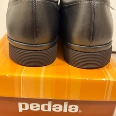 【極美品】アシックスウォーキングペダラ　WPM466 ダークブラウン　24cm 4E 幅広の画像