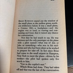 英語の小説　HATCHETの画像