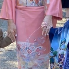 現金払い 訪問着   七五三などのお祝い事に★の画像