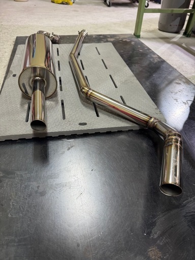 ワンオフマフラー製作承ります。