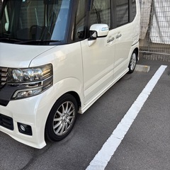 Nboxカスタム　G.ターボパッケージ　平成25年　車検付きの画像