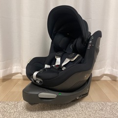 サイベックス シローナ Gi i-Size ムーンブラック プラス 新生児インレイ付きの画像