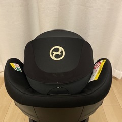 サイベックス シローナ Gi i-Size ムーンブラック プラス 新生児インレイ付きの画像