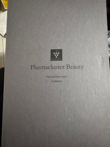 NEW Plasmacluster Beauty ヘアドライヤー IB-P80M-B