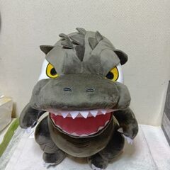 ゴジラ1.0 鎮座獣フィギュア＆7ぬいぐるみ＆7色に光るルームライトの画像