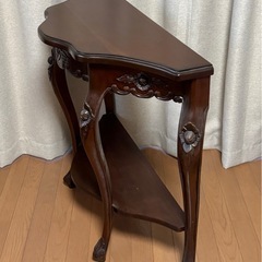 コンソール 猫脚 ロココ調 配達可能の画像