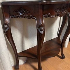 コンソール 猫脚 ロココ調 配達可能の画像