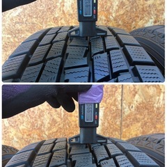 お取引き中、225/65R17🌈バリ溝‼️程度良‼️グッドイヤーアイスナビSUV🌈レクサスNX、RAV4、アルファード、ハリアー、ヴェルファイア、CX-5、エクストレイル等、の画像