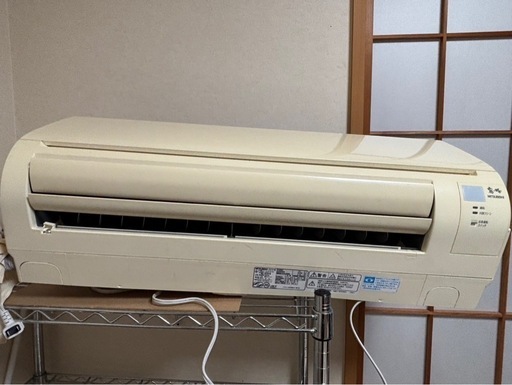 三菱 霧ヶ峰エアコン受け渡し決定！