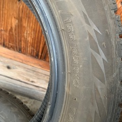 155/65r14 ブリヂストンVRX2 スタッドレス4本セットの画像