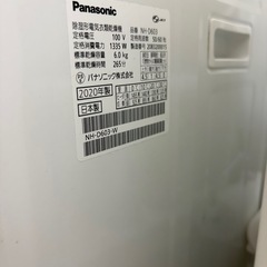 衣類乾燥機　　パナソニック　NH-D603の画像
