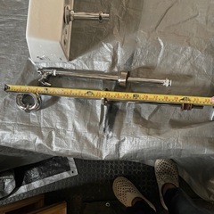 ほぼ未使用　
INAX L-A35  手洗い器　　　Ｓトラップ、給水栓セット の画像