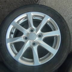ダイハツ 純正 アルミホイール タイヤはNG 14×4.5J ＋45 動作未チェック 中古品 現状品の画像