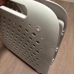 折りたたみ　ランドリーバスケット　かごの画像