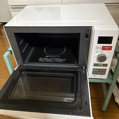 【週末限定お値下げ】近隣配達可✨美品・完全動作品✨【オーブンレンジ】2023年製 Haier KS-OR22F18ホワイト の画像