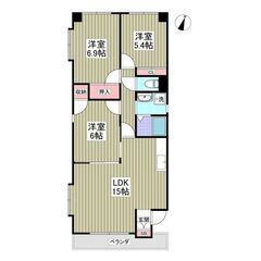 EO🎄Xmas🎅🎉 フリーレント1ヶ月！角部屋＆敷金礼金0ヶ月で...