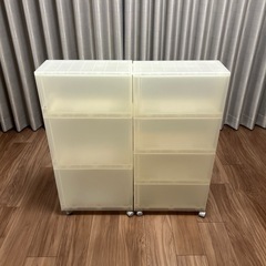 無印　無印良品　ケース　収納　収納ストッカーの画像